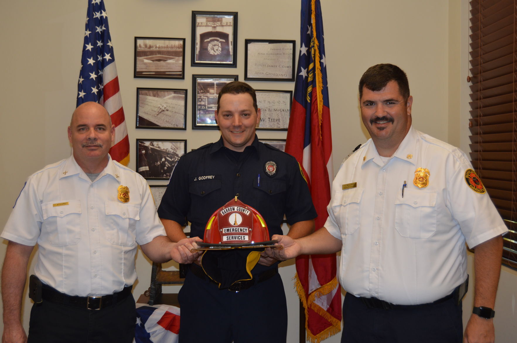 Godfrey promoted to BCES lieutenant